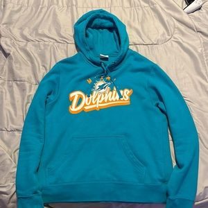 Aqua Miami Dolphins hoodie